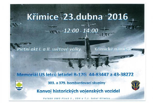 Křimice memorial 2016