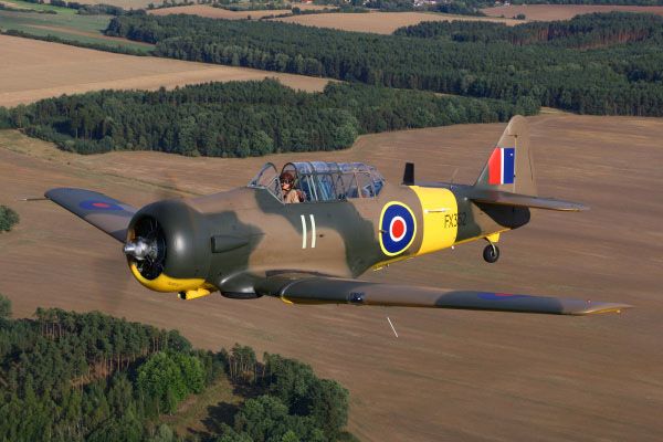 Harvard RAF Air to Air