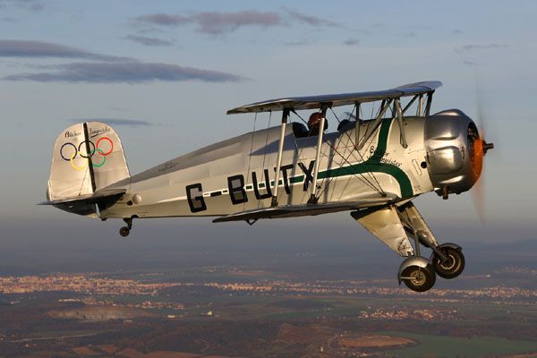 Bucker Bu-133C Jungmeister - Air to Air
