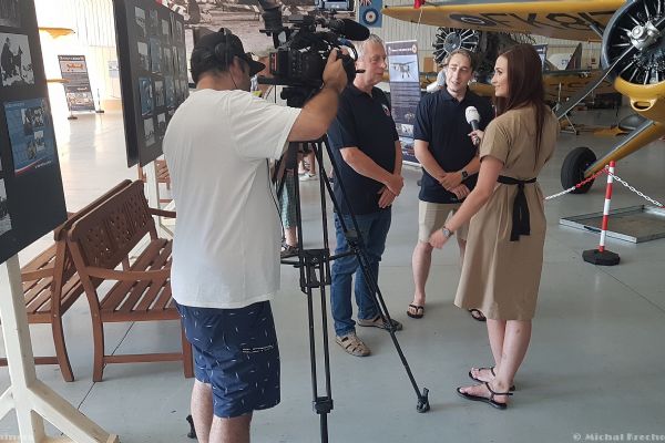 Den otevřeného Hangáru 3 připomněl 80 let Bitvy o Británii