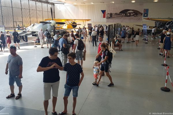 Den otevřeného Hangáru 3 připomněl 80 let Bitvy o Británii