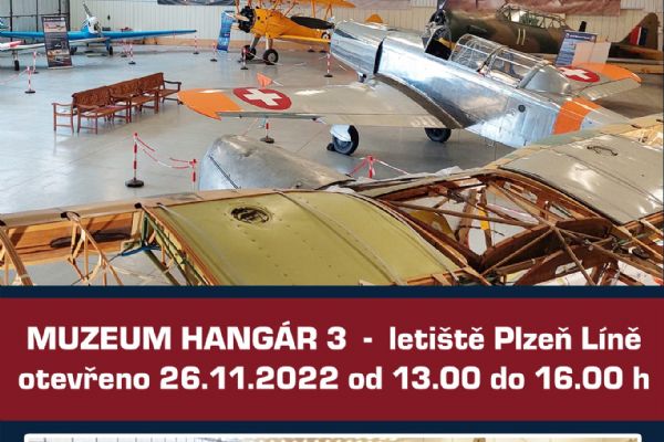 Hangár 3 se 26.listopadu 2022 otevře pro veřejnost