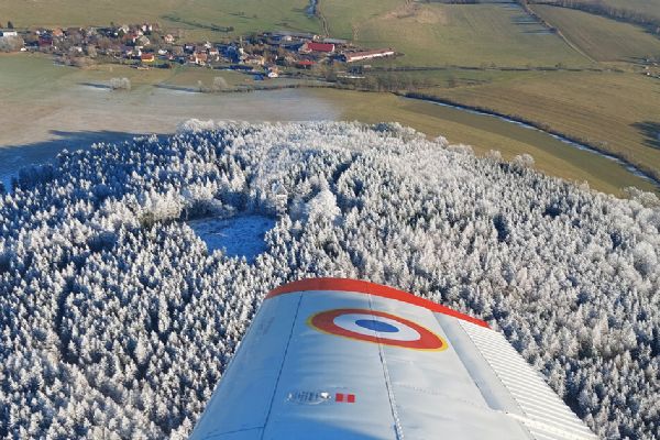 Silvestrovské létání s Moranem, aneb když kolem Kdyňska příroda hezky maluje
