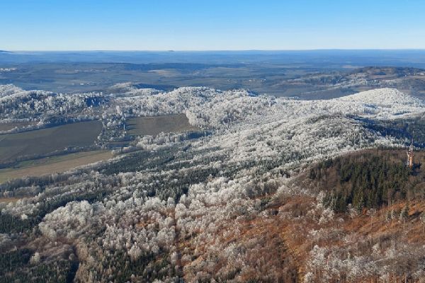 Silvestrovské létání s Moranem, aneb když kolem Kdyňska příroda hezky maluje
