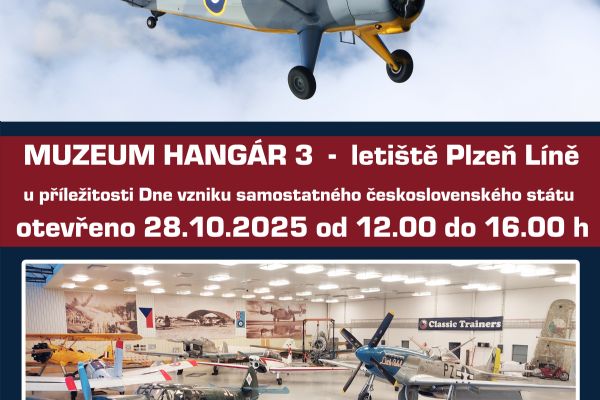 Hangár 3 se 28. října 2025 otevře pro veřejnost