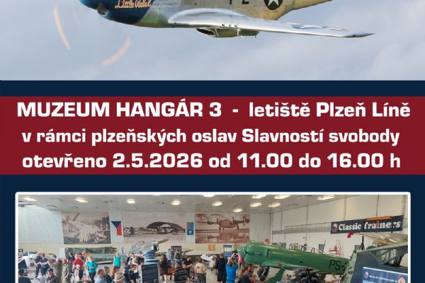 Hangár 3 se 2. května 2026 otevře pro veřejnost
