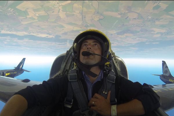 Breitling Jet Team v Praze 