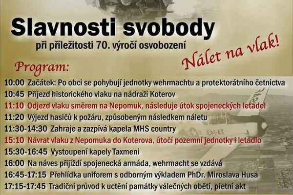 Nálet na historický vlak