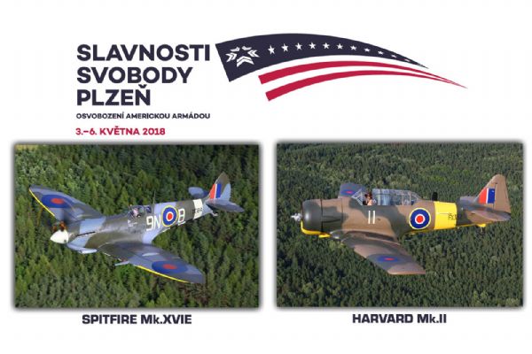 Convoy of Liberty letos se Spitfirem a Harvardem !!!