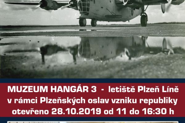 28.října se Hangár 3 otevře pro veřejnost!