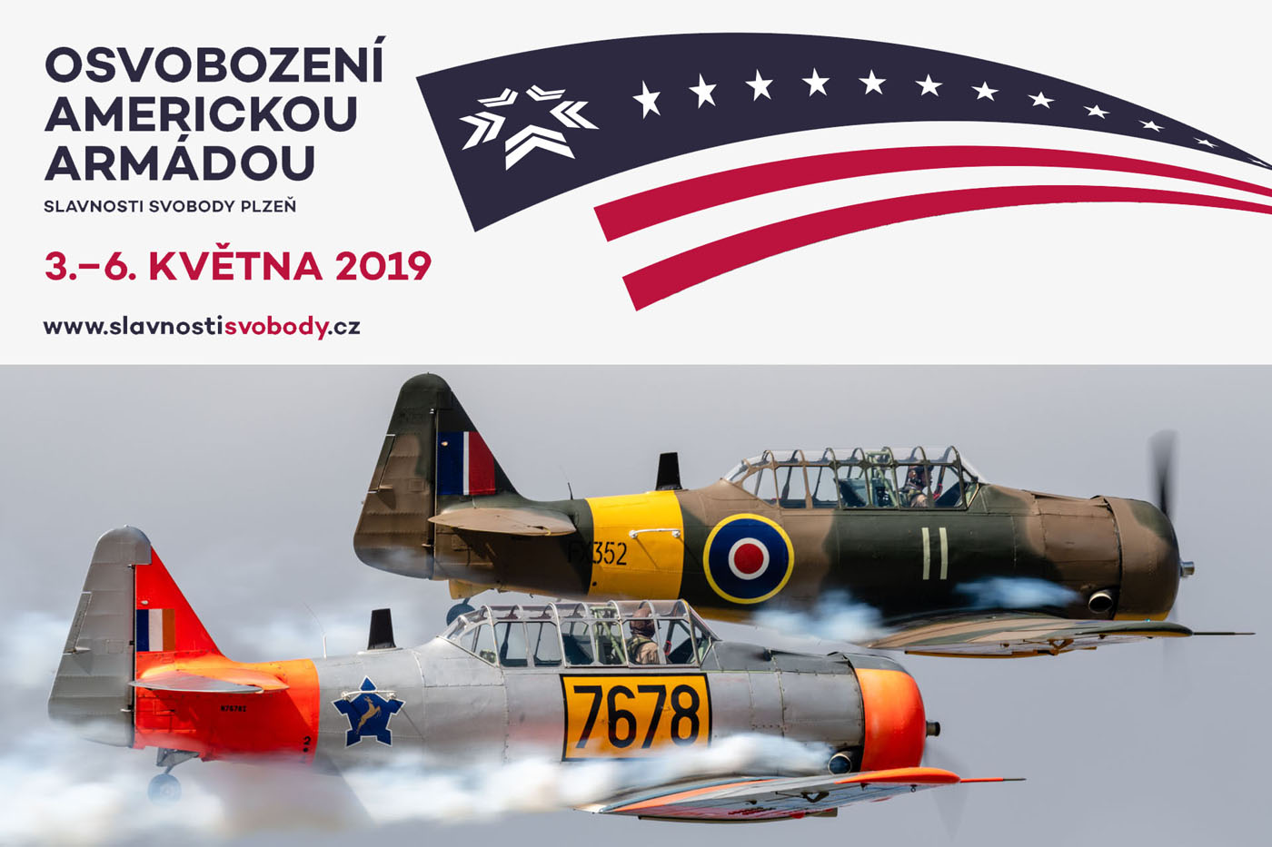 Convoy of Liberty letos doprovodí dva Harvardy !!!