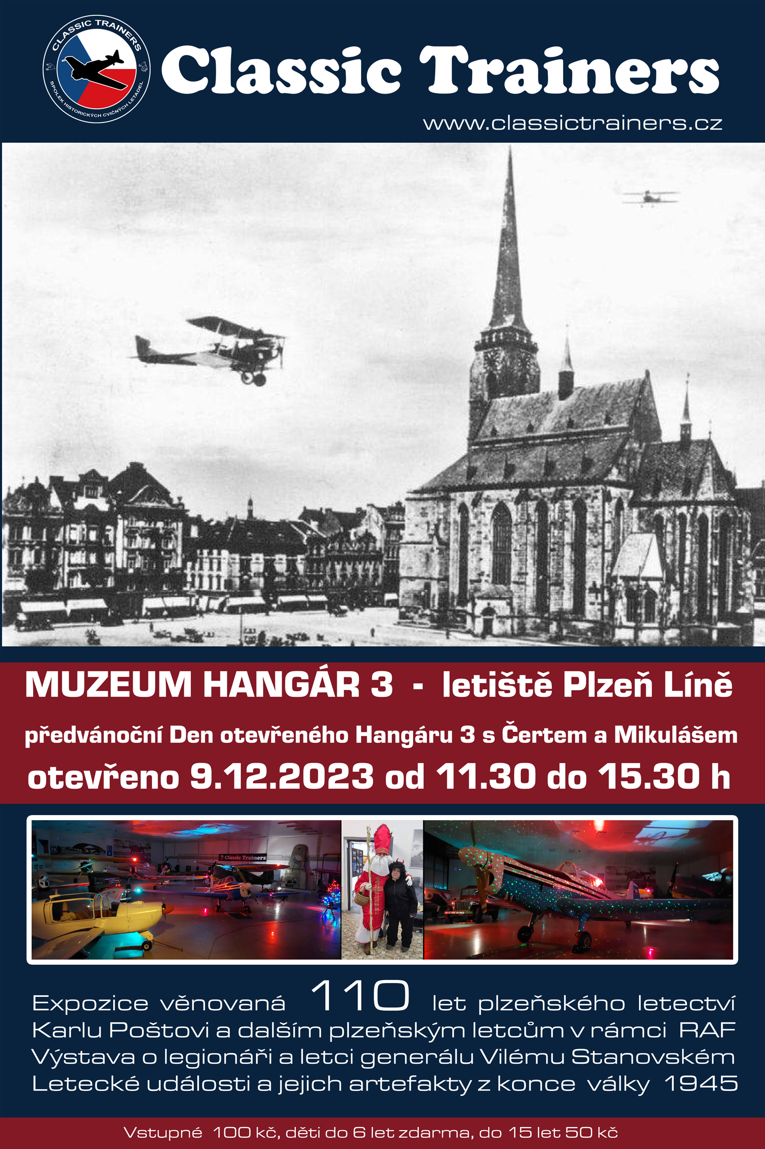 Hangár 3 se 9. prosince 2023 otevře pro veřejnost