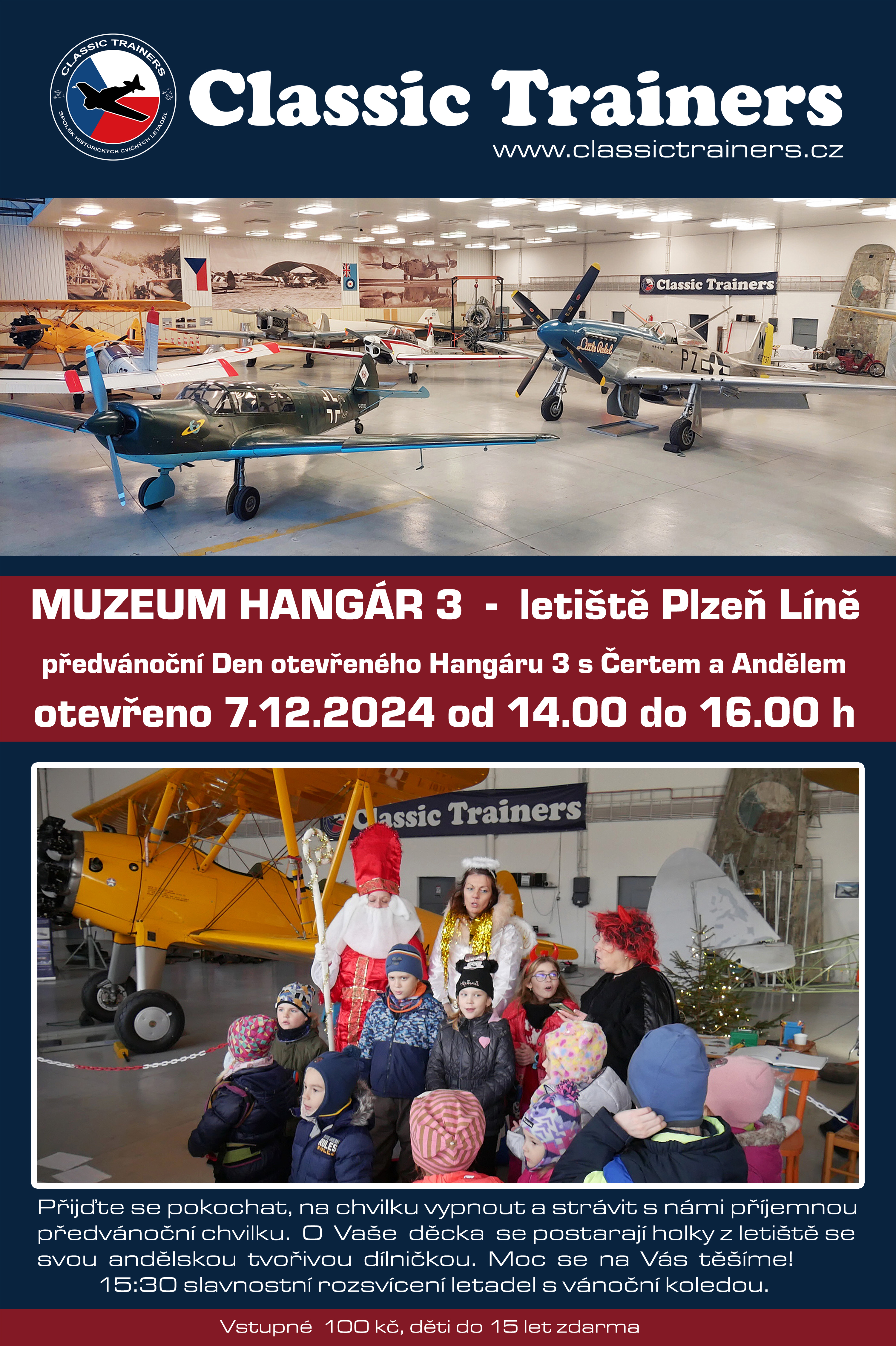 Hangár 3 se 7. prosince 2024 otevře pro veřejnost