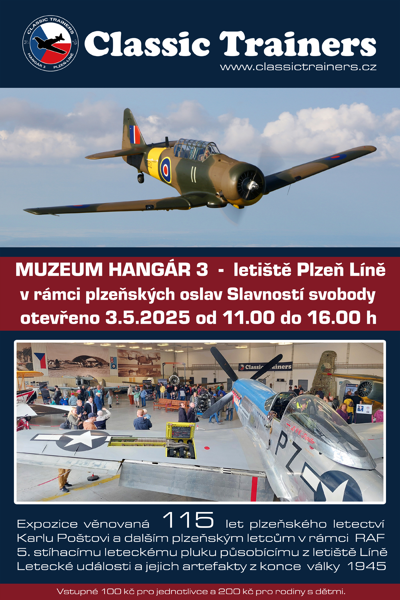 Hangár 3 se 3. května 2025 otevře pro veřejnost