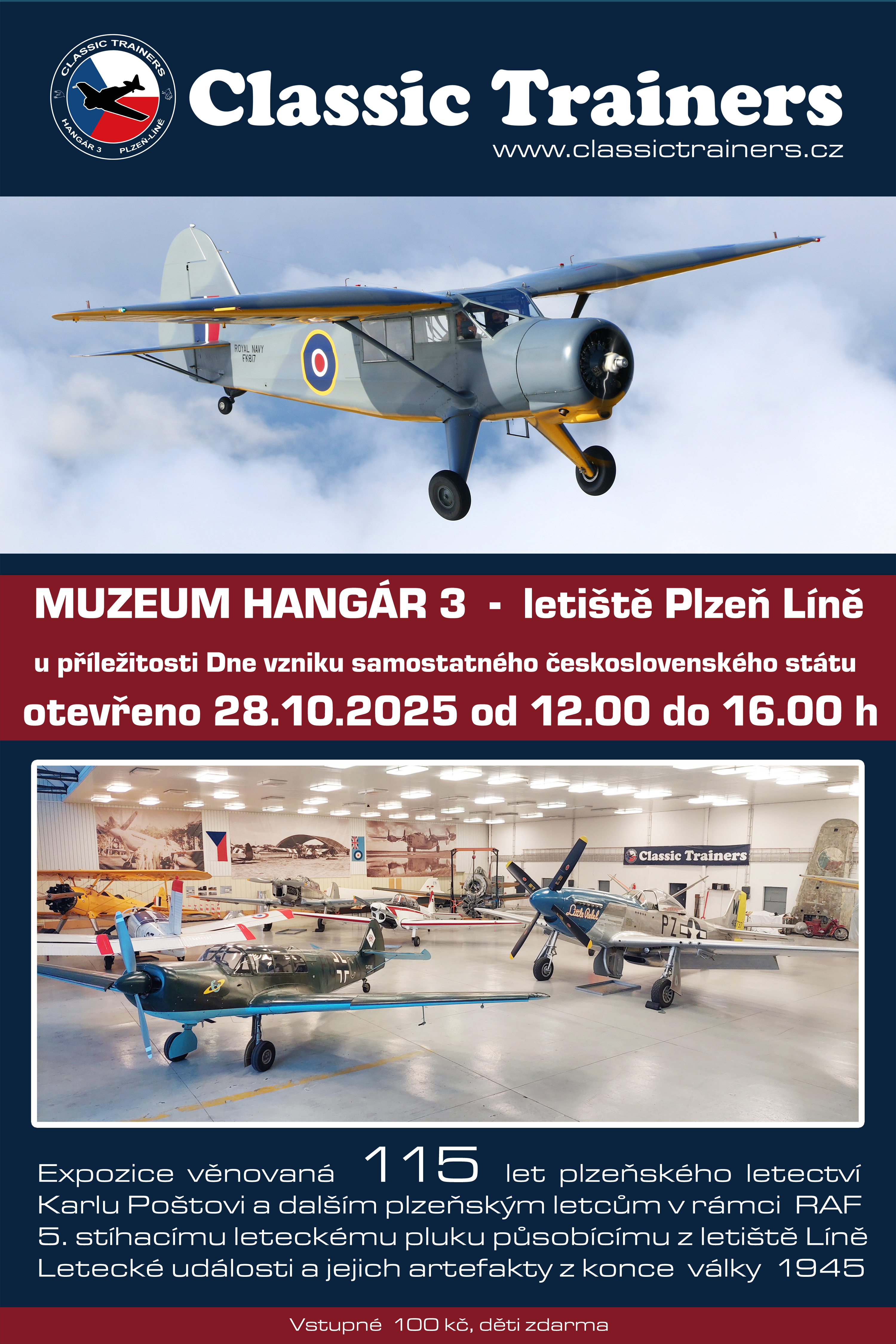 Hangár 3 se 28. října 2025 otevře pro veřejnost